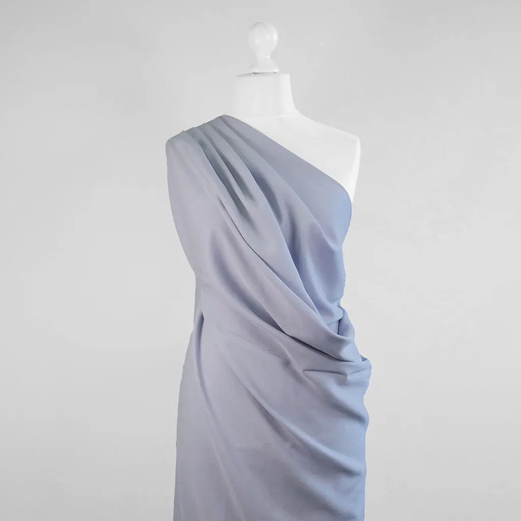 Helsinki - Blue Mist Lyocell  Fabric Woven Twill Fabric Sample