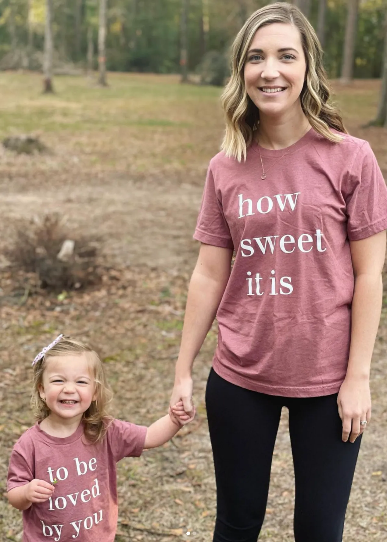 How Sweet It Is / To Be Loved By You - Set of 2 Tees