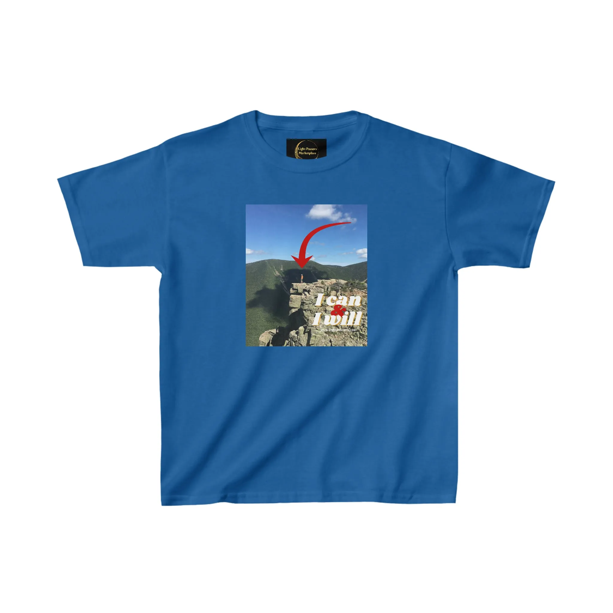 I can and I will Hiking Youth T-shirt