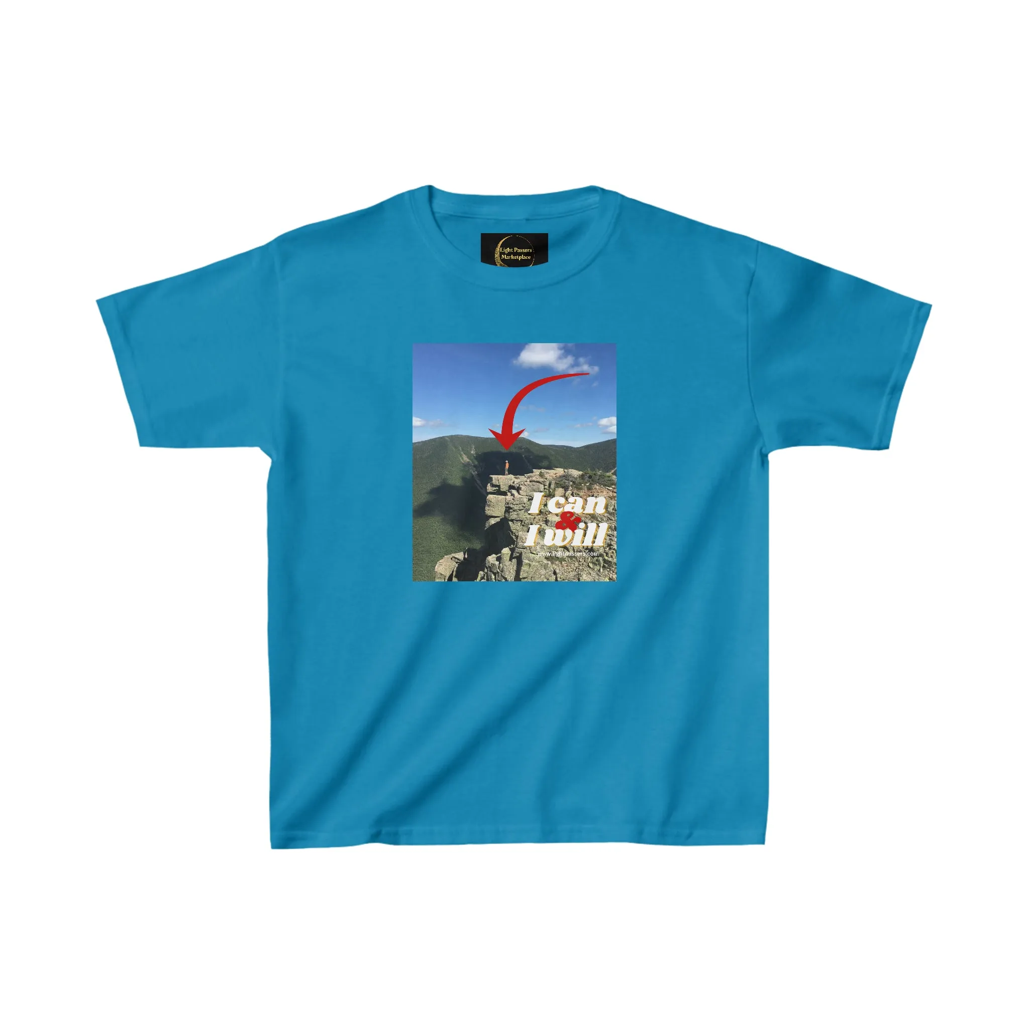 I can and I will Hiking Youth T-shirt