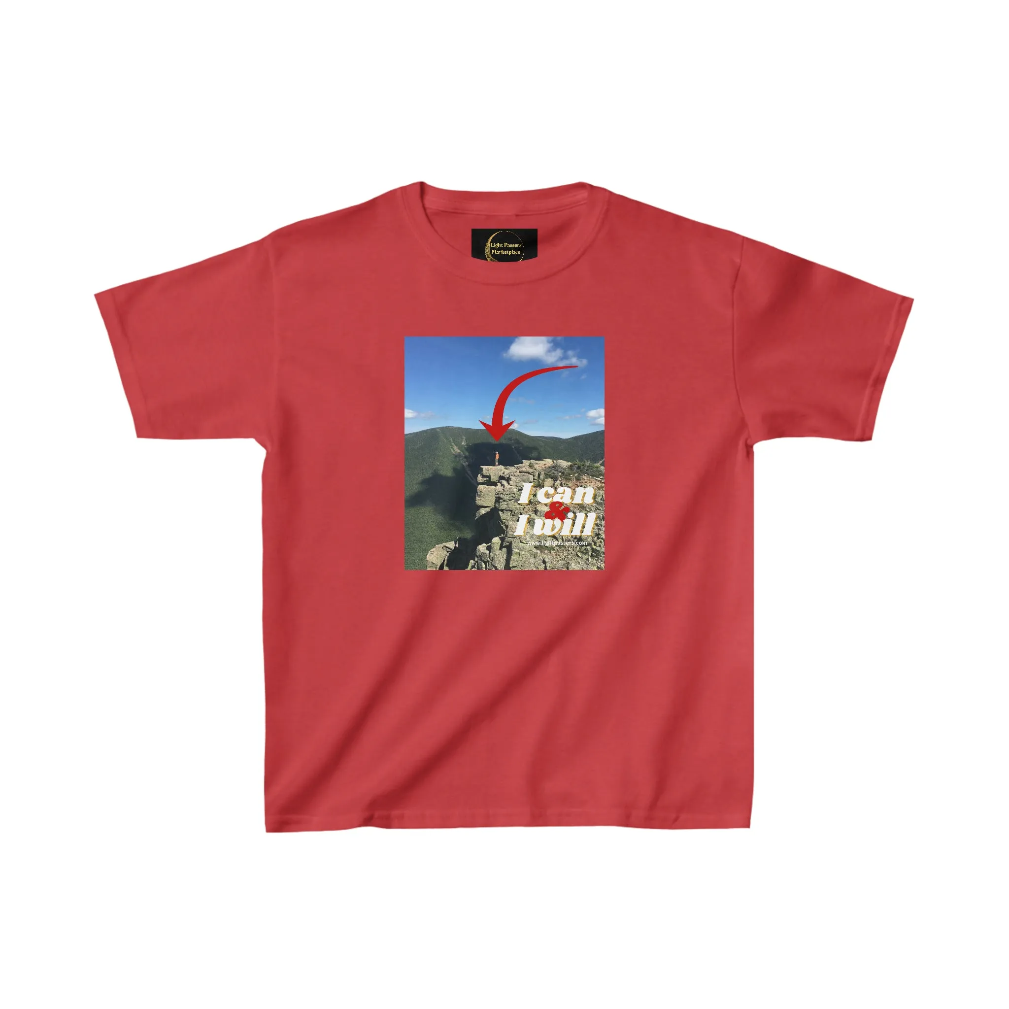 I can and I will Hiking Youth T-shirt