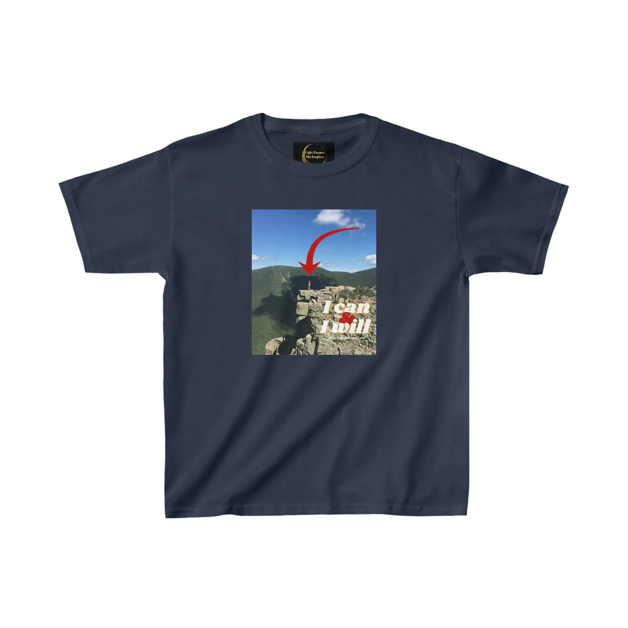 I can and I will Hiking Youth T-shirt