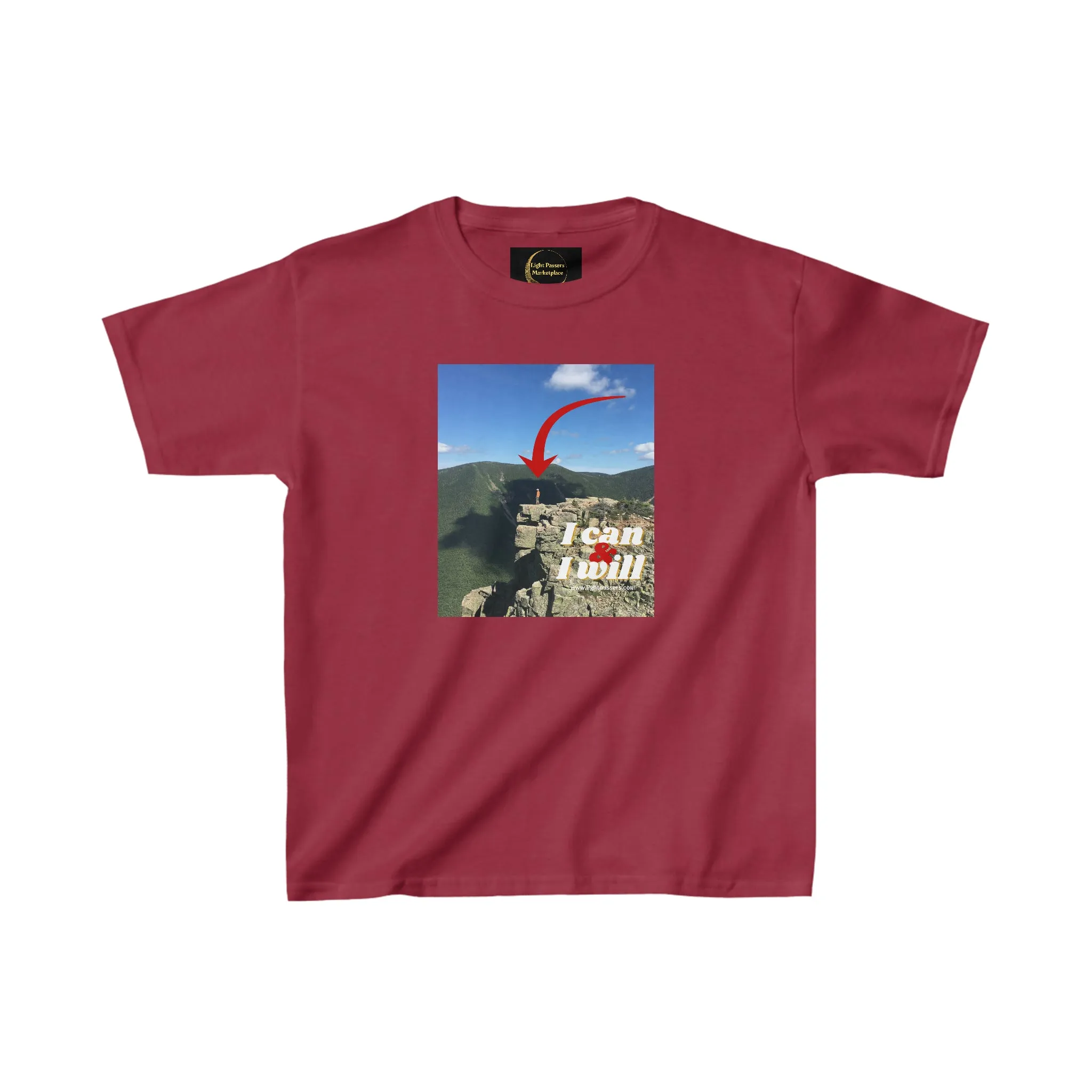 I can and I will Hiking Youth T-shirt