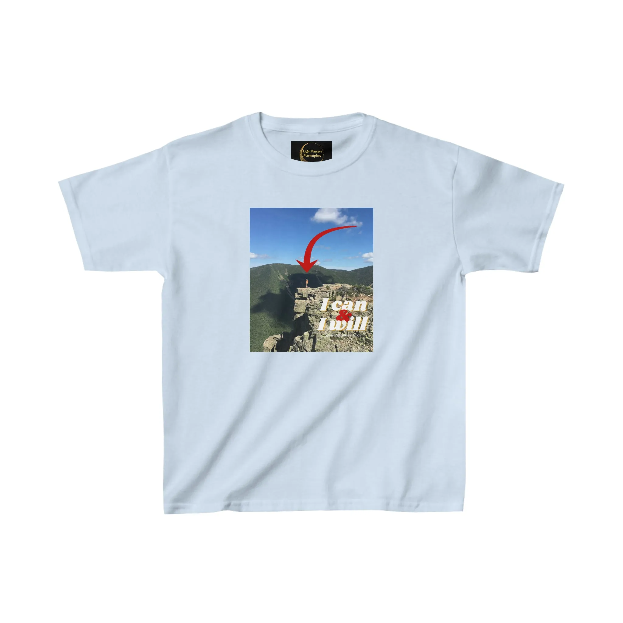 I can and I will Hiking Youth T-shirt