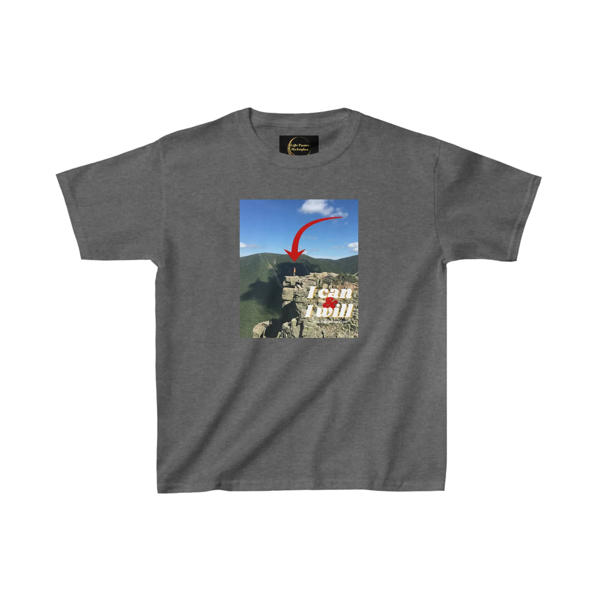 I can and I will Hiking Youth T-shirt