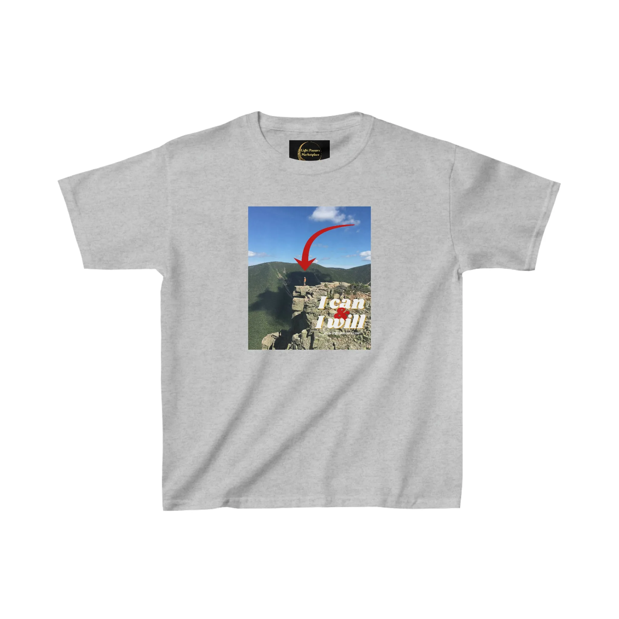 I can and I will Hiking Youth T-shirt