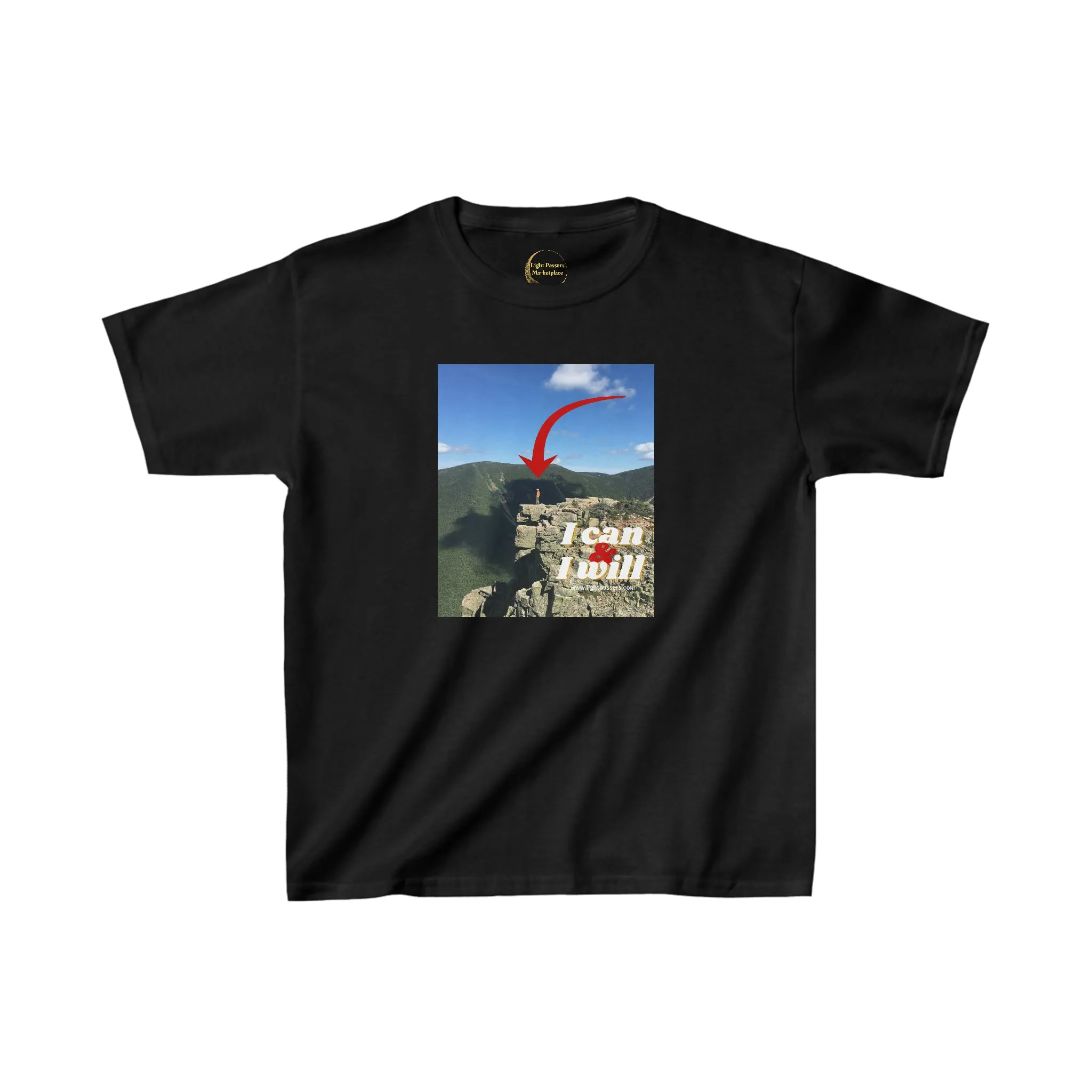 I can and I will Hiking Youth T-shirt
