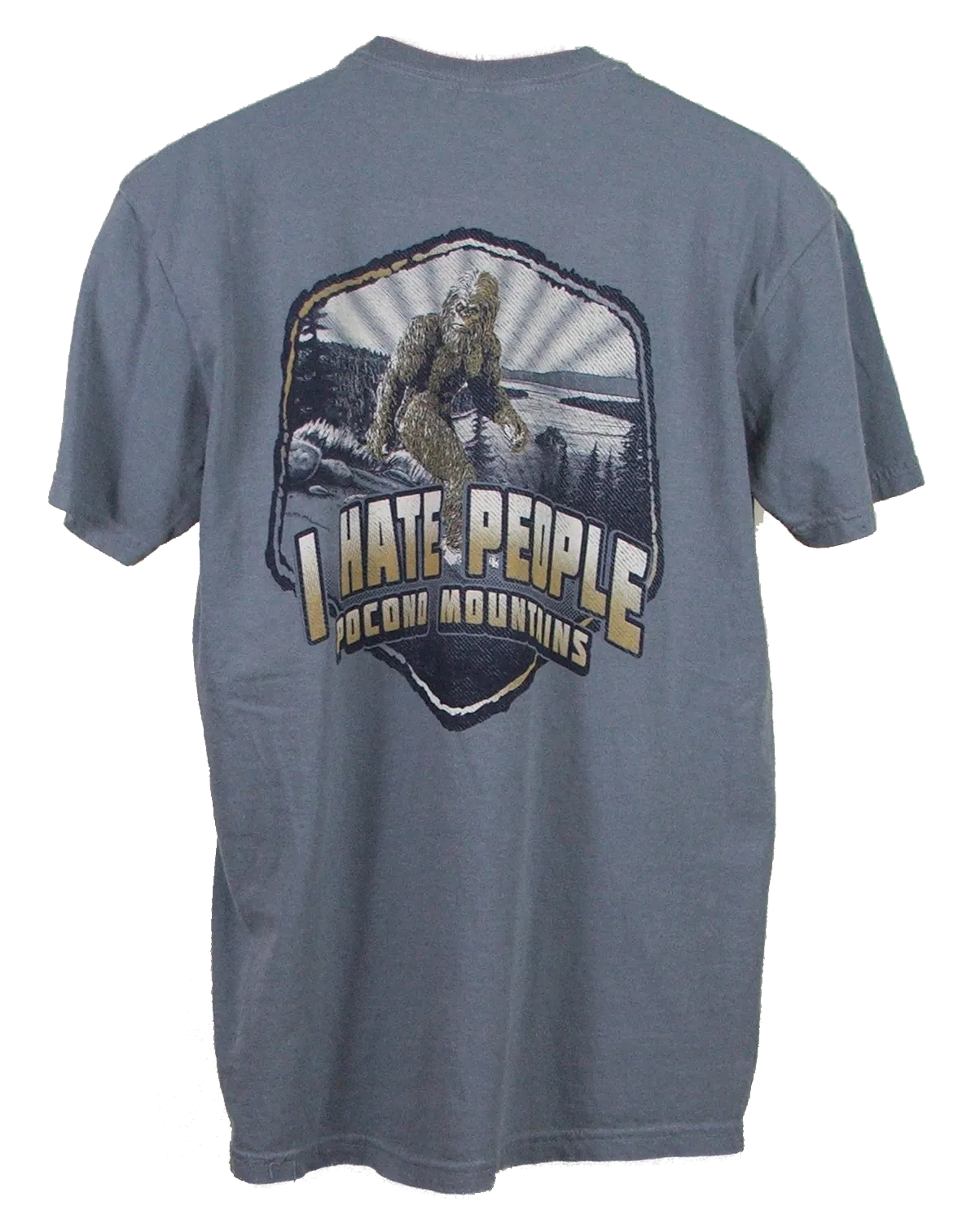 I Hate People Sasquatch Short Sleeve Tee Shirt