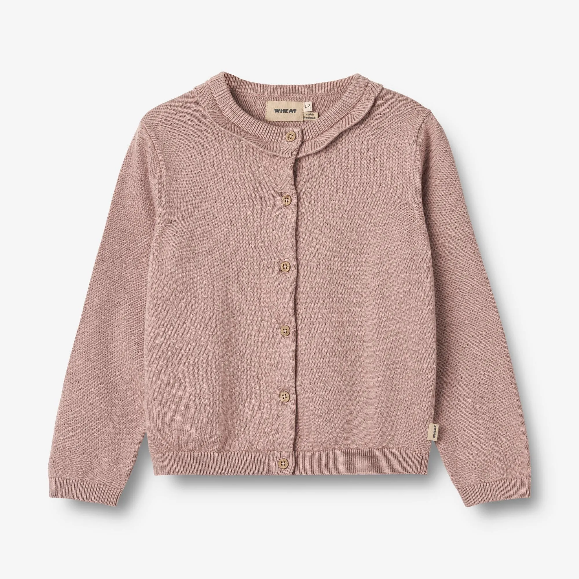 Knit Cardigan Amy - dry rose