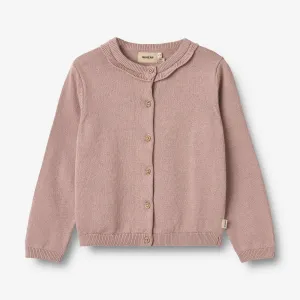 Knit Cardigan Amy - dry rose