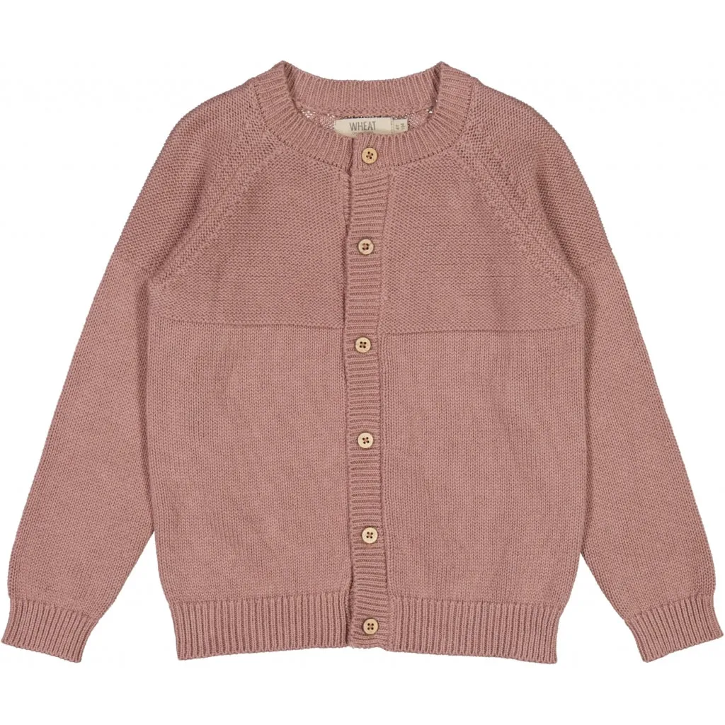 Knit Cardigan Eddy - powder brown