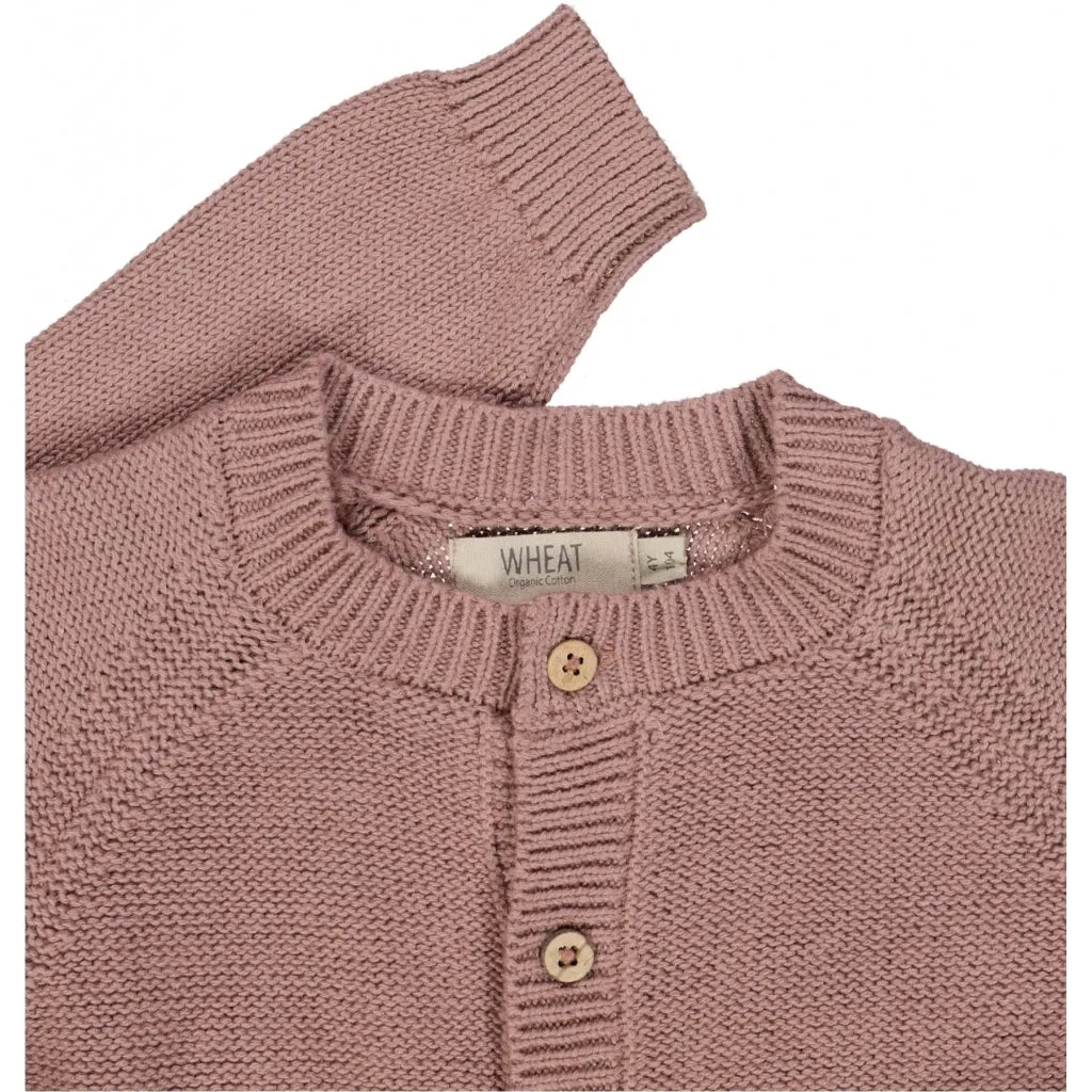 Knit Cardigan Eddy - powder brown