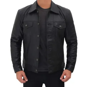 Lamb Skin Leather Shirts