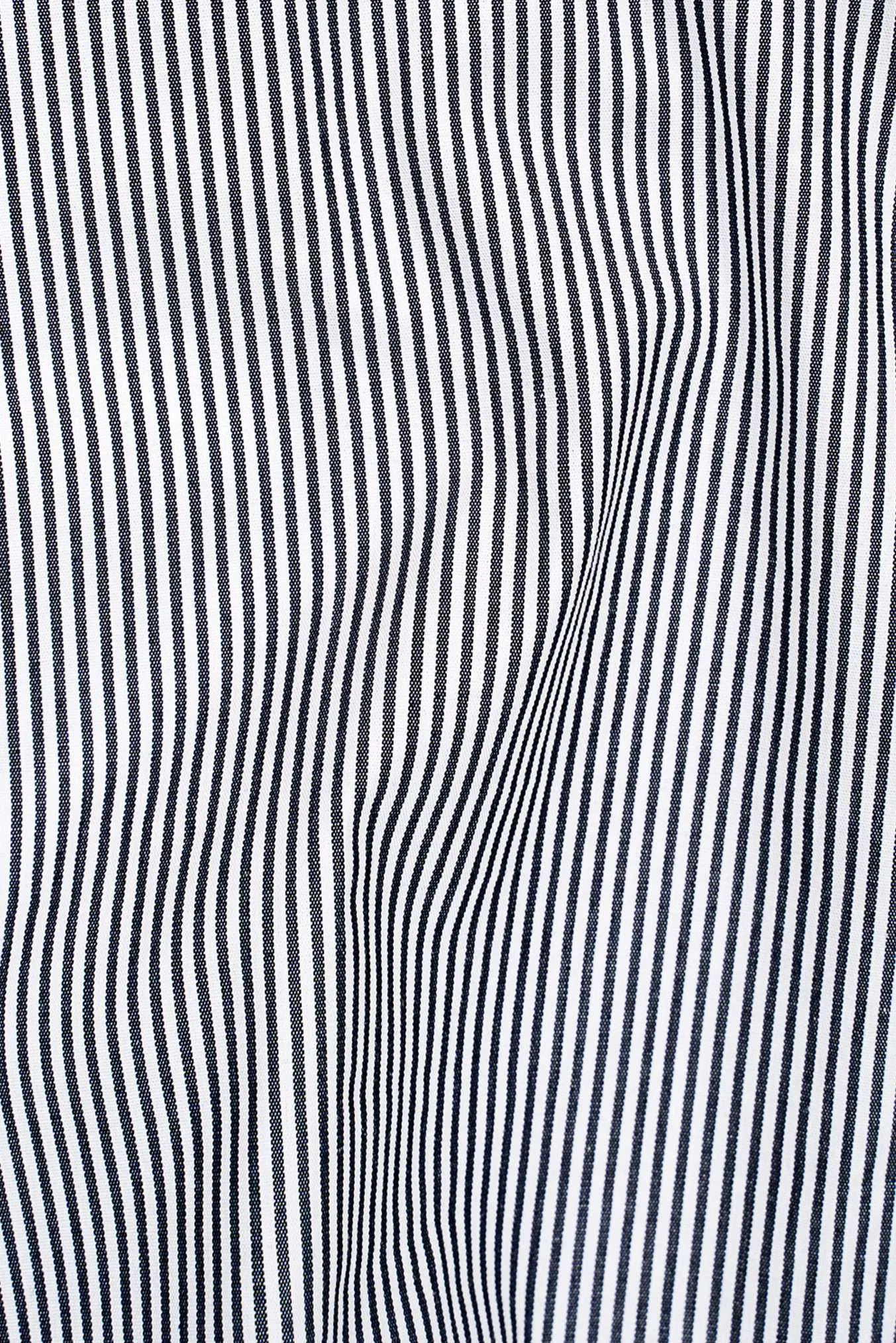 LIMITED EDITION SHIRTS NAVY WHITE STRIPES