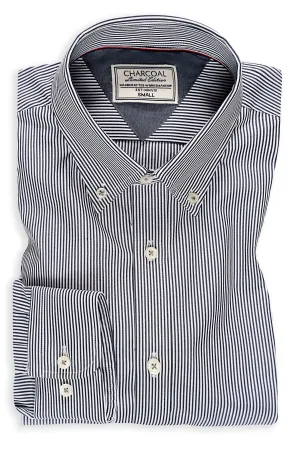 LIMITED EDITION SHIRTS NAVY WHITE STRIPES