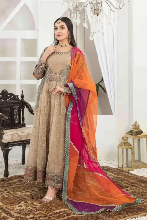 Lydia by Tawakkal Semi Stitched 3 Piece Fancy Chiffon Collection'2022-LC-6813