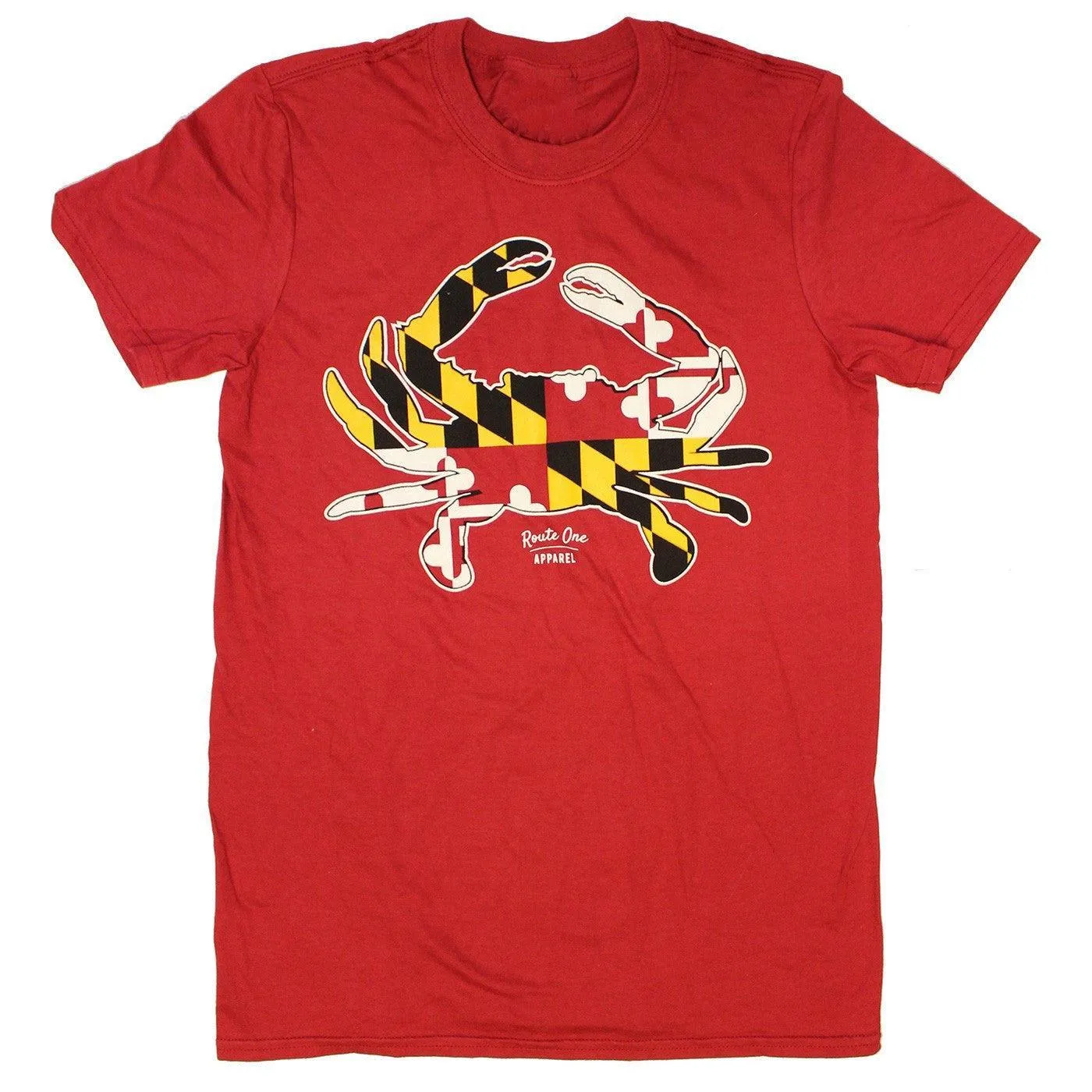 Maryland Full Flag Crab (Red) / Shirt