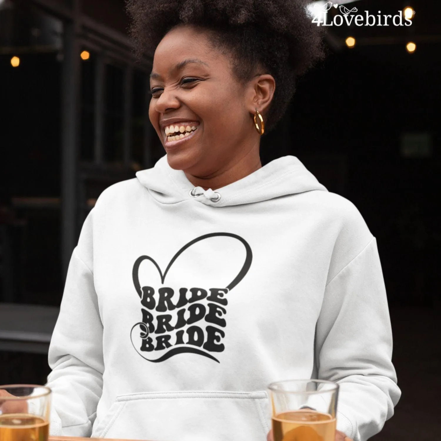Matching Set: Bride & Bridesmaid Outfits, Wedding Gifts for Her, Tops & Tees
