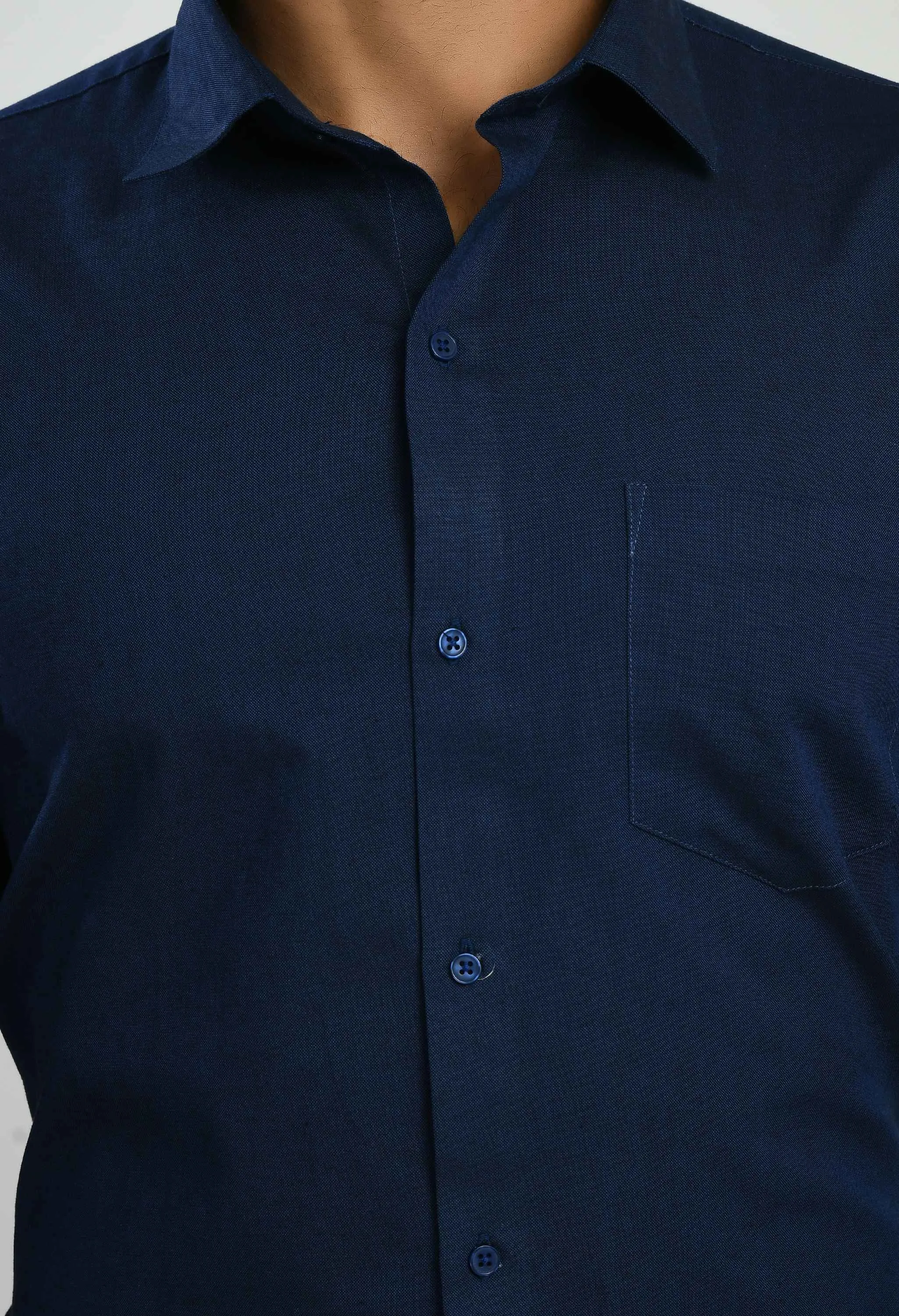 Men's Full Sleeves Regular Fit Formal Shirt