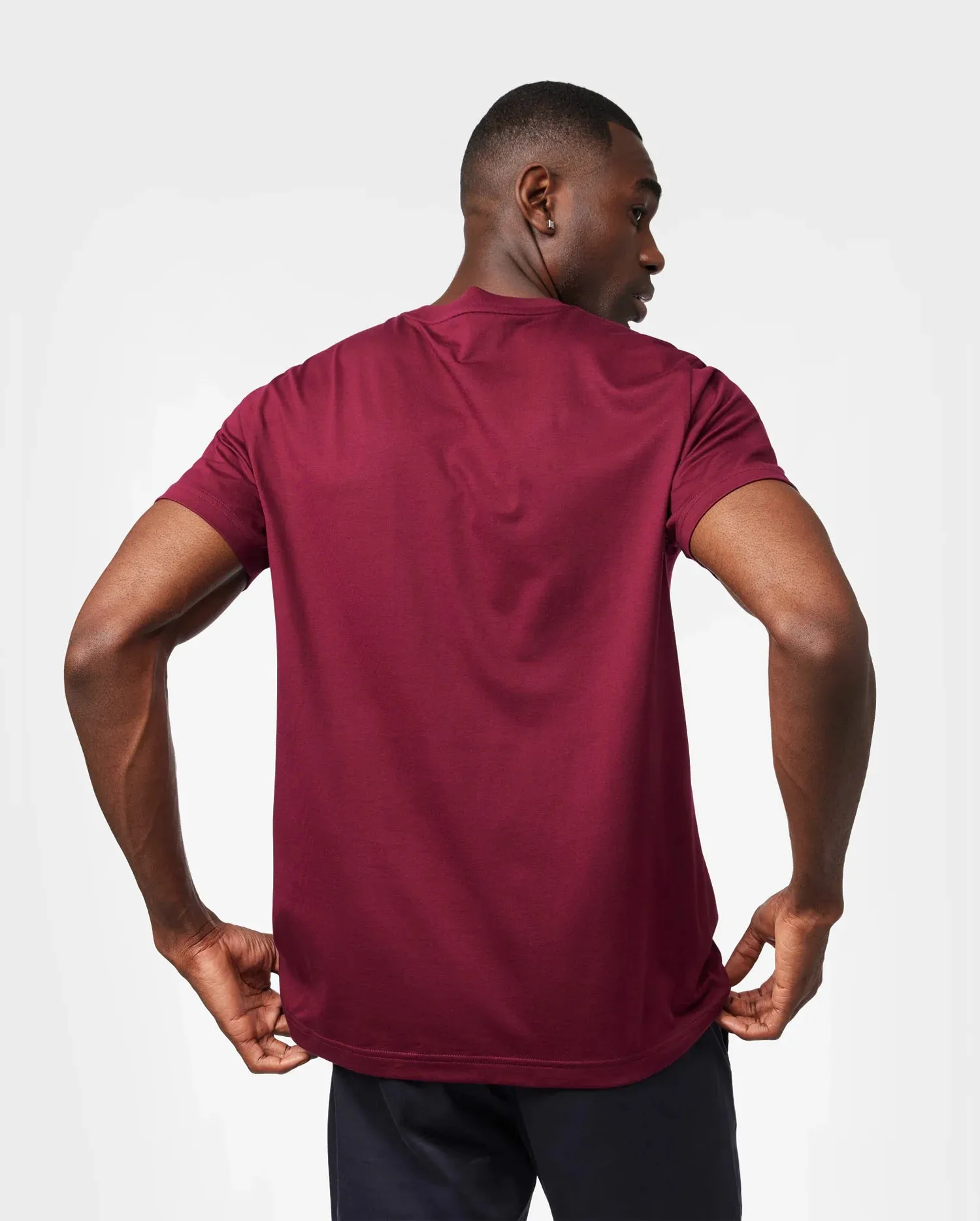 Men's Psycho Bunny Classic Crew Neck Tee Crimson