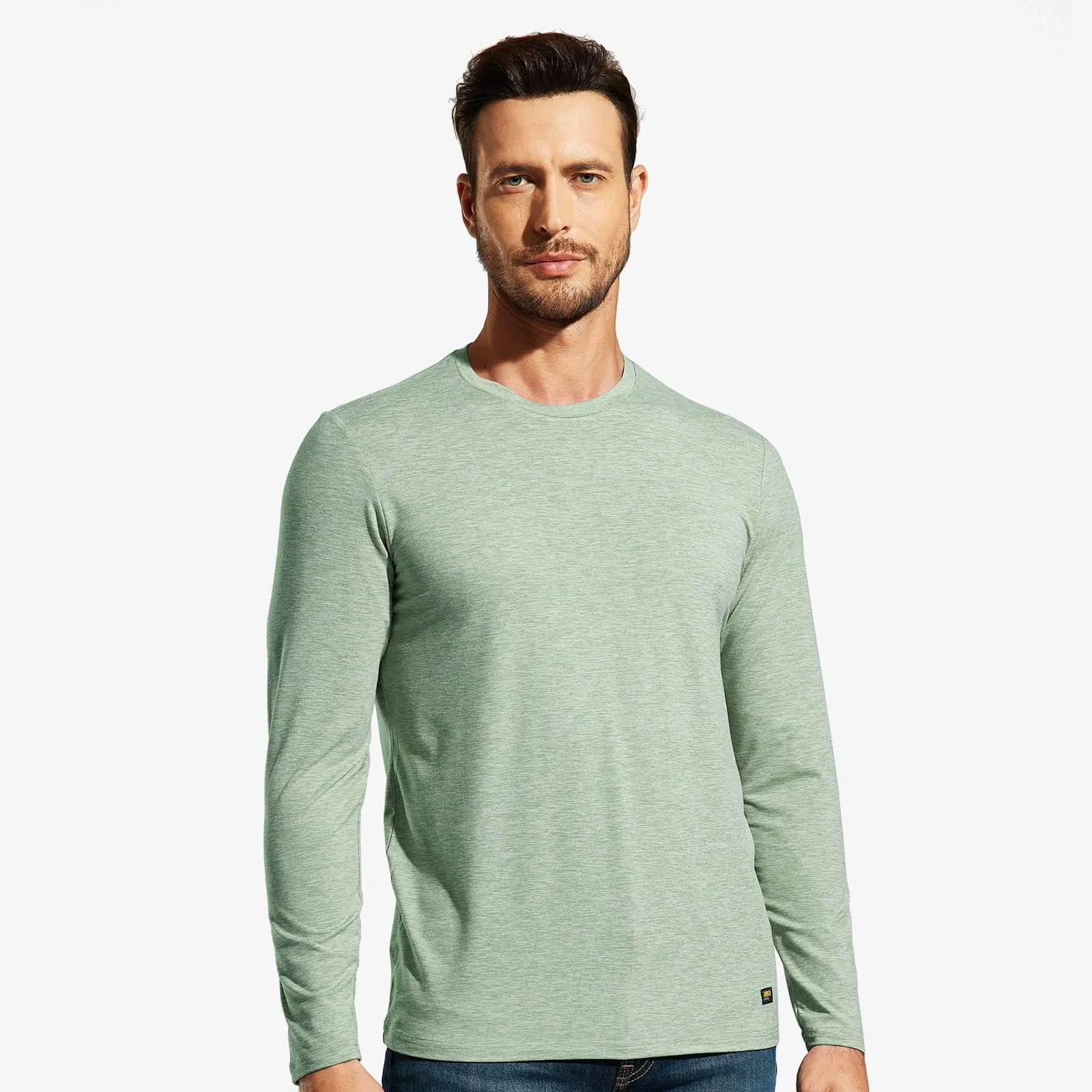 Men’s X-Sofort™ Buttery Soft Long Sleeve Athletic Crew Neck Tee