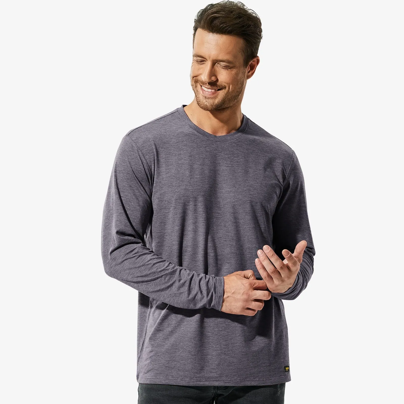 Men’s X-Sofort™ Buttery Soft Long Sleeve Athletic Crew Neck Tee