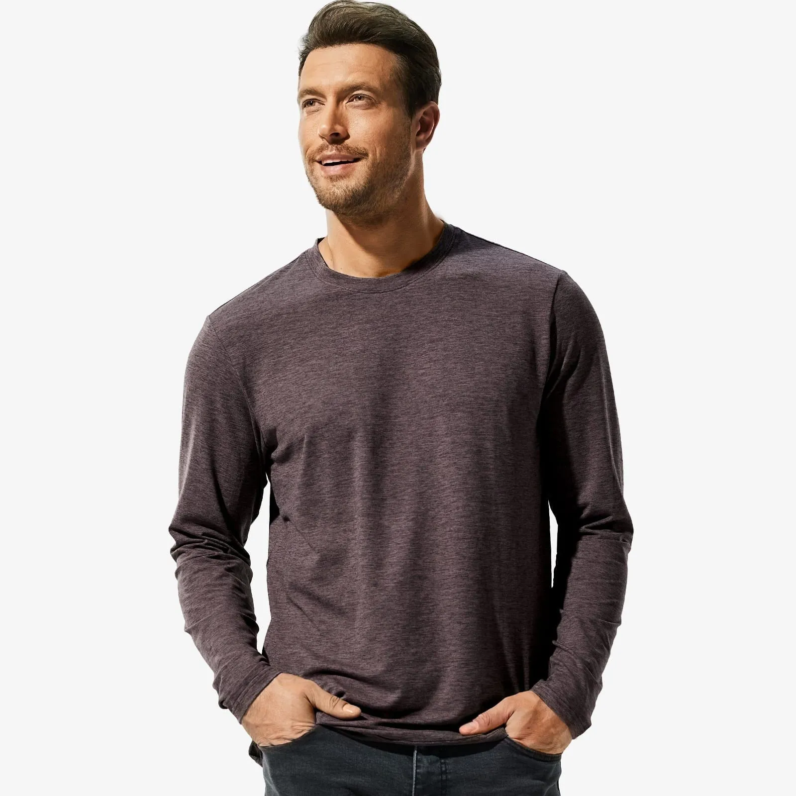 Men’s X-Sofort™ Buttery Soft Long Sleeve Athletic Crew Neck Tee