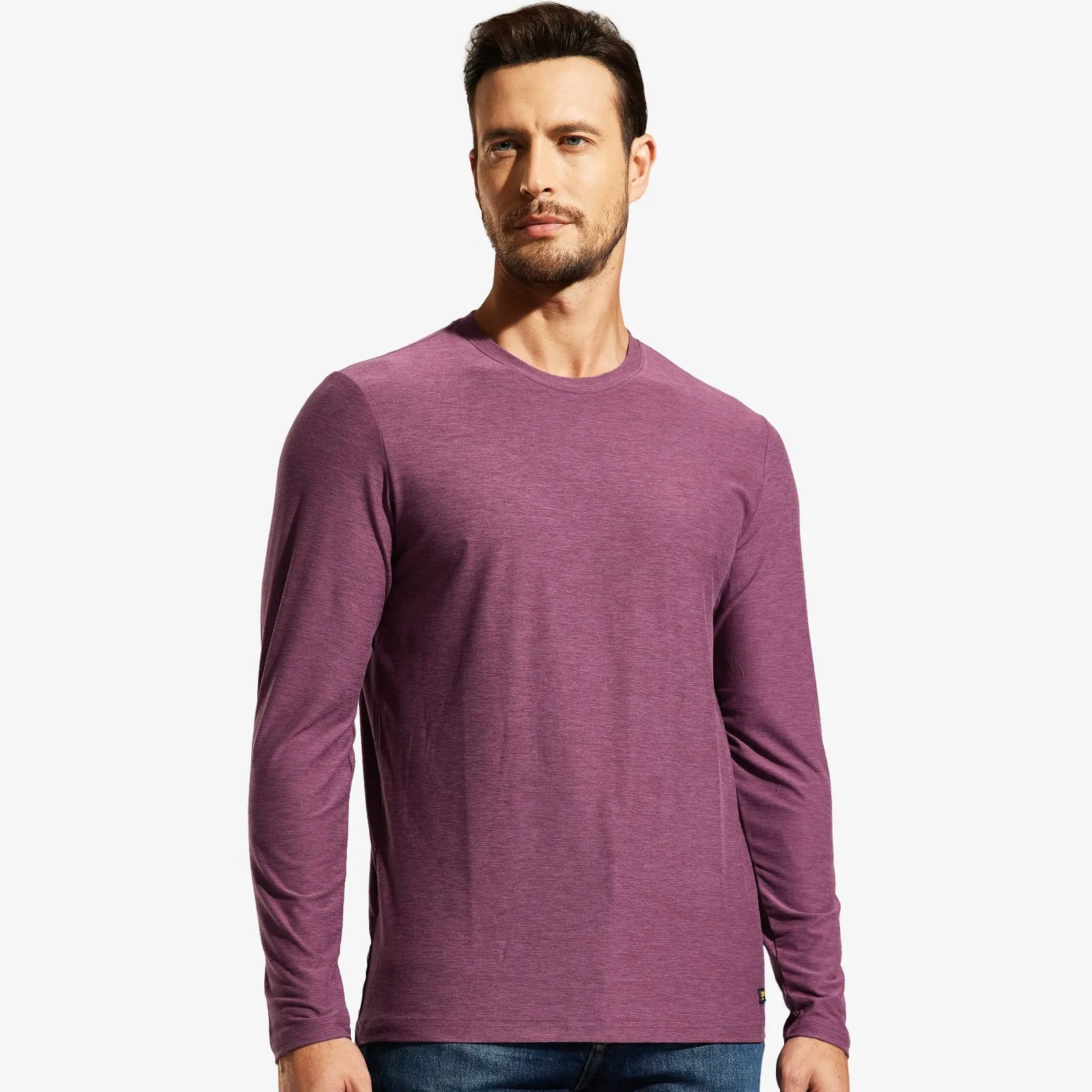 Men’s X-Sofort™ Buttery Soft Long Sleeve Athletic Crew Neck Tee