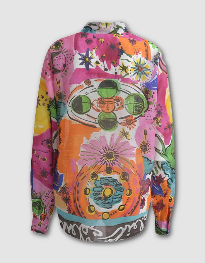 Milano Moon and Back Blouse