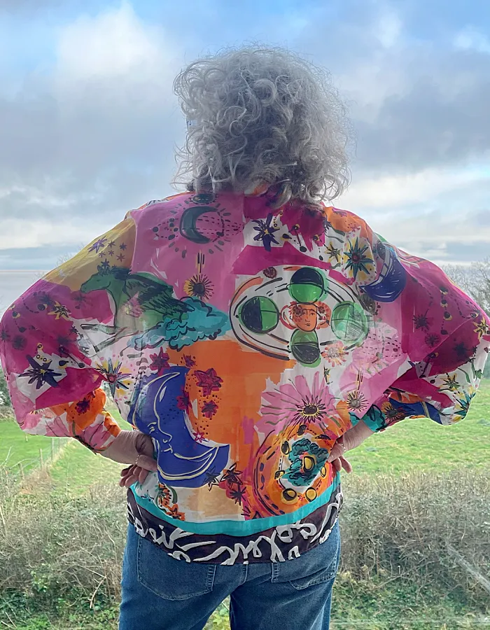 Milano Moon and Back Blouse