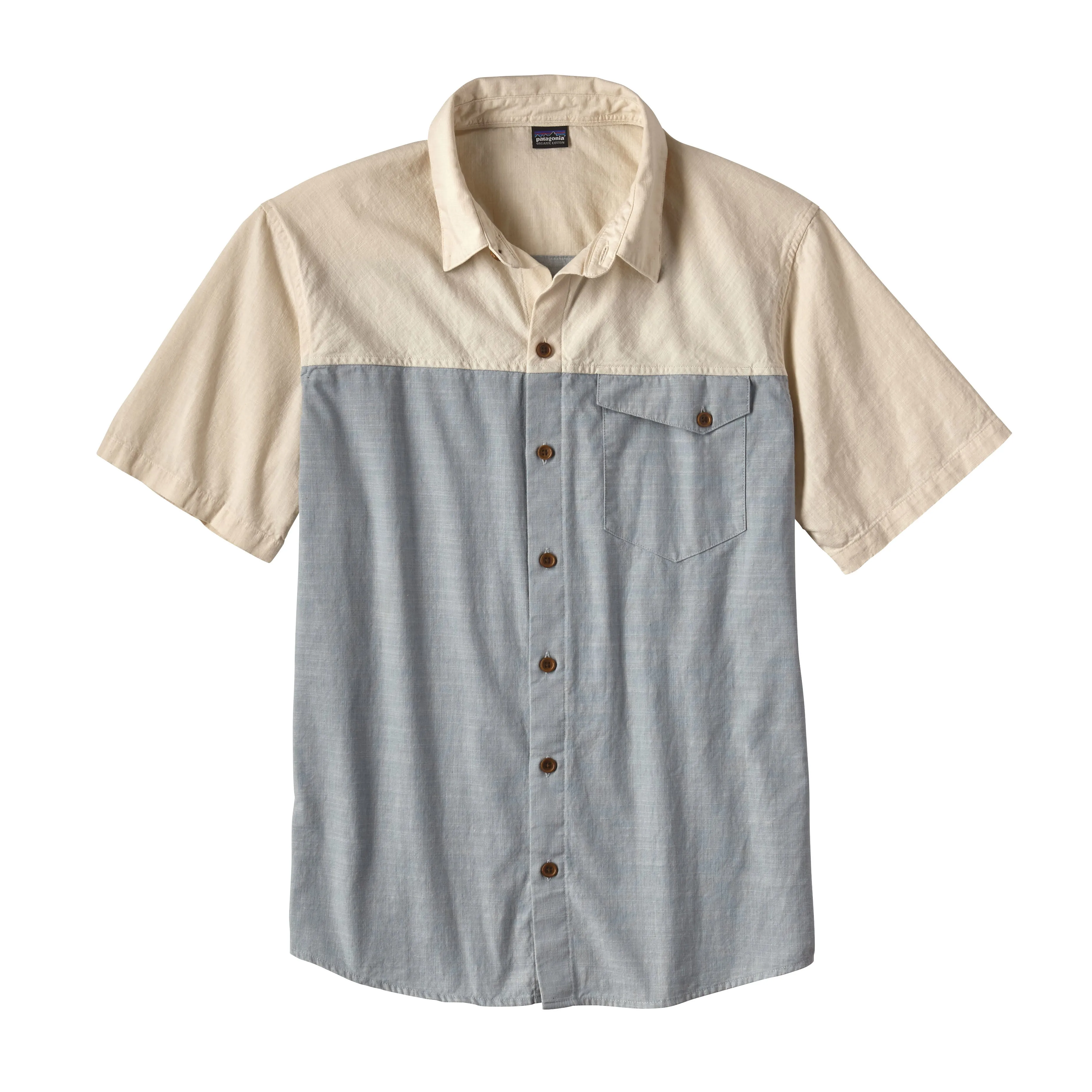 M's Clean Color Short-Sleeved Shirt