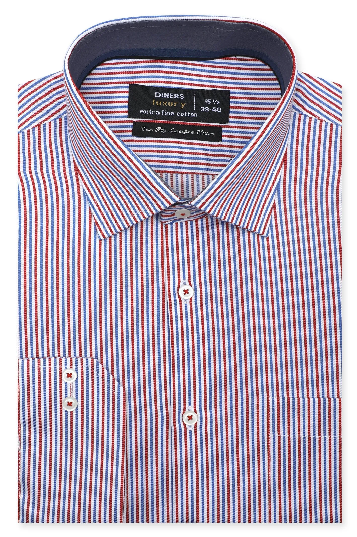 Multicolor Bengal Stripes Formal Men Shirt
