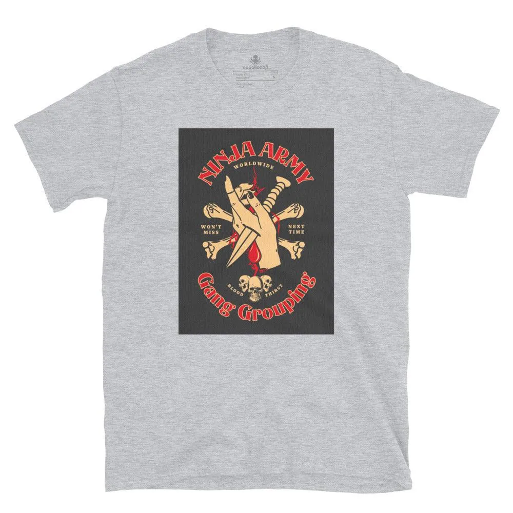 Ninja Army Gang Grouping | Unisex Soft Style T-Shirt