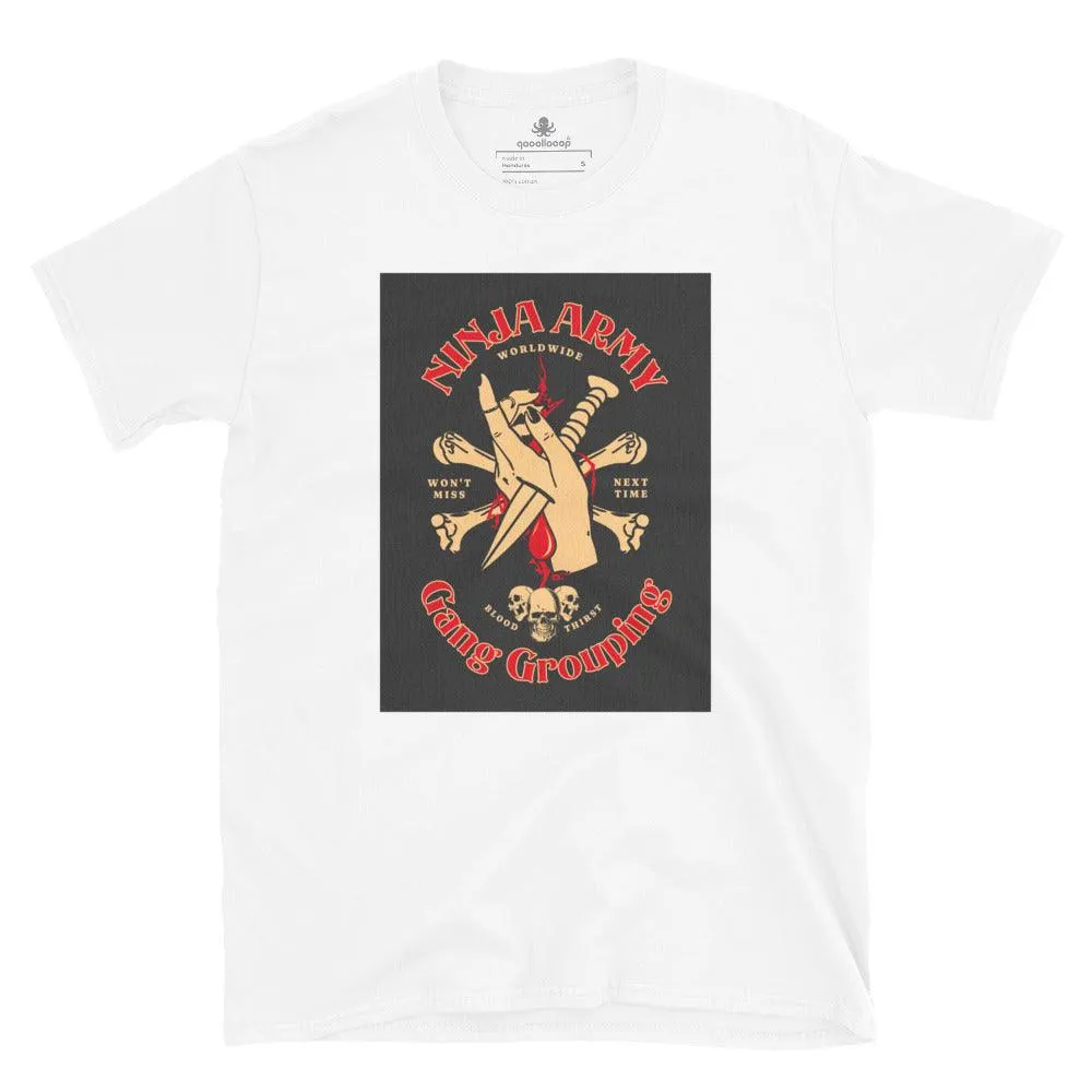 Ninja Army Gang Grouping | Unisex Soft Style T-Shirt