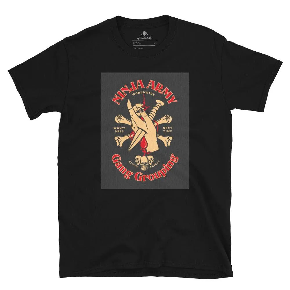 Ninja Army Gang Grouping | Unisex Soft Style T-Shirt