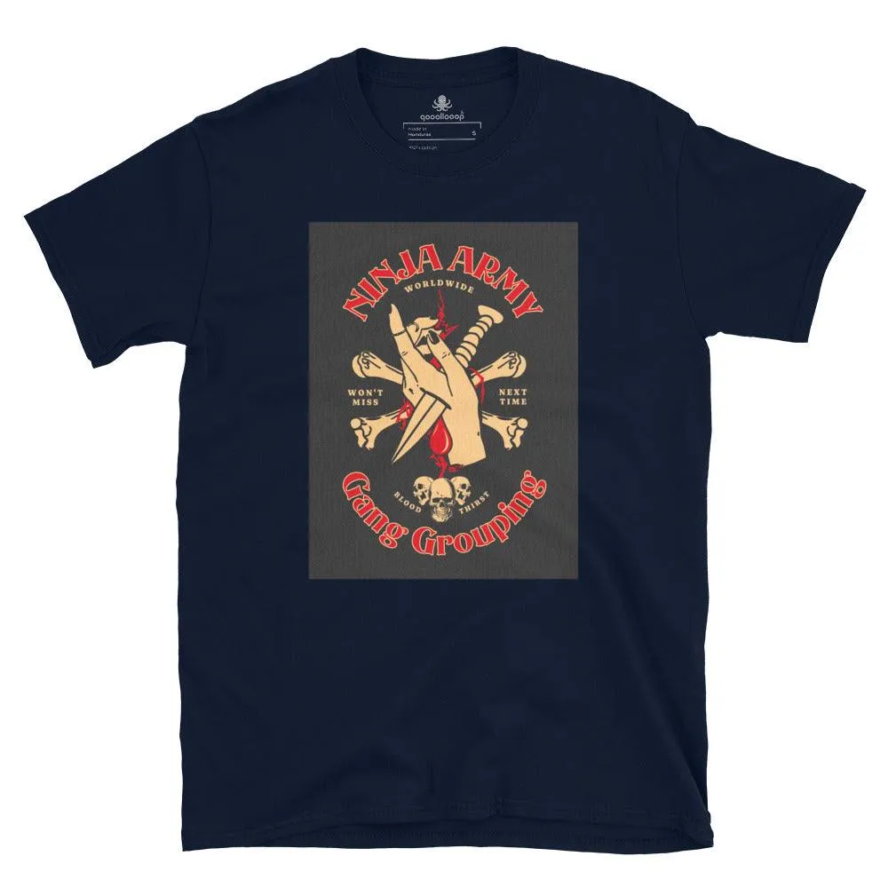 Ninja Army Gang Grouping | Unisex Soft Style T-Shirt