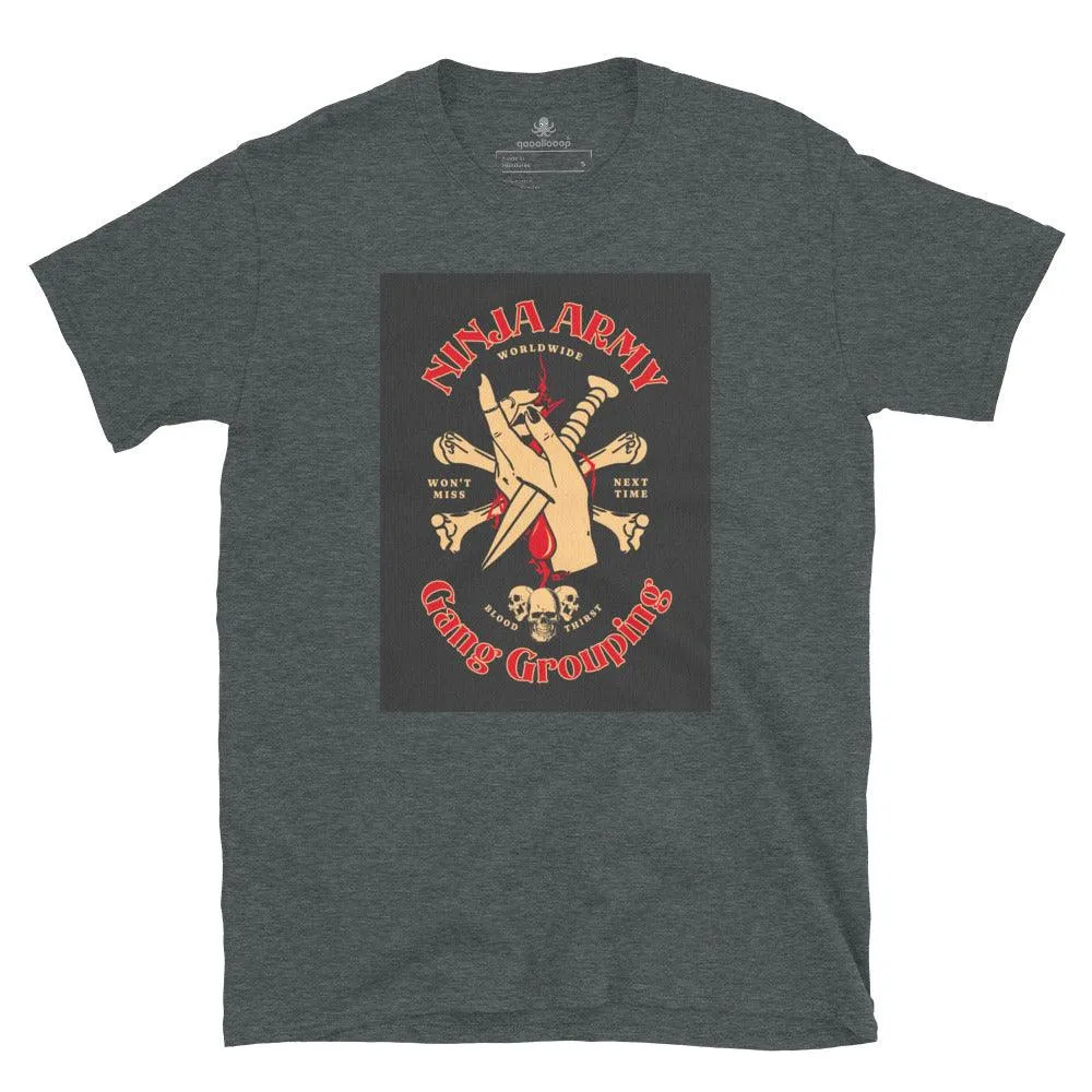 Ninja Army Gang Grouping | Unisex Soft Style T-Shirt