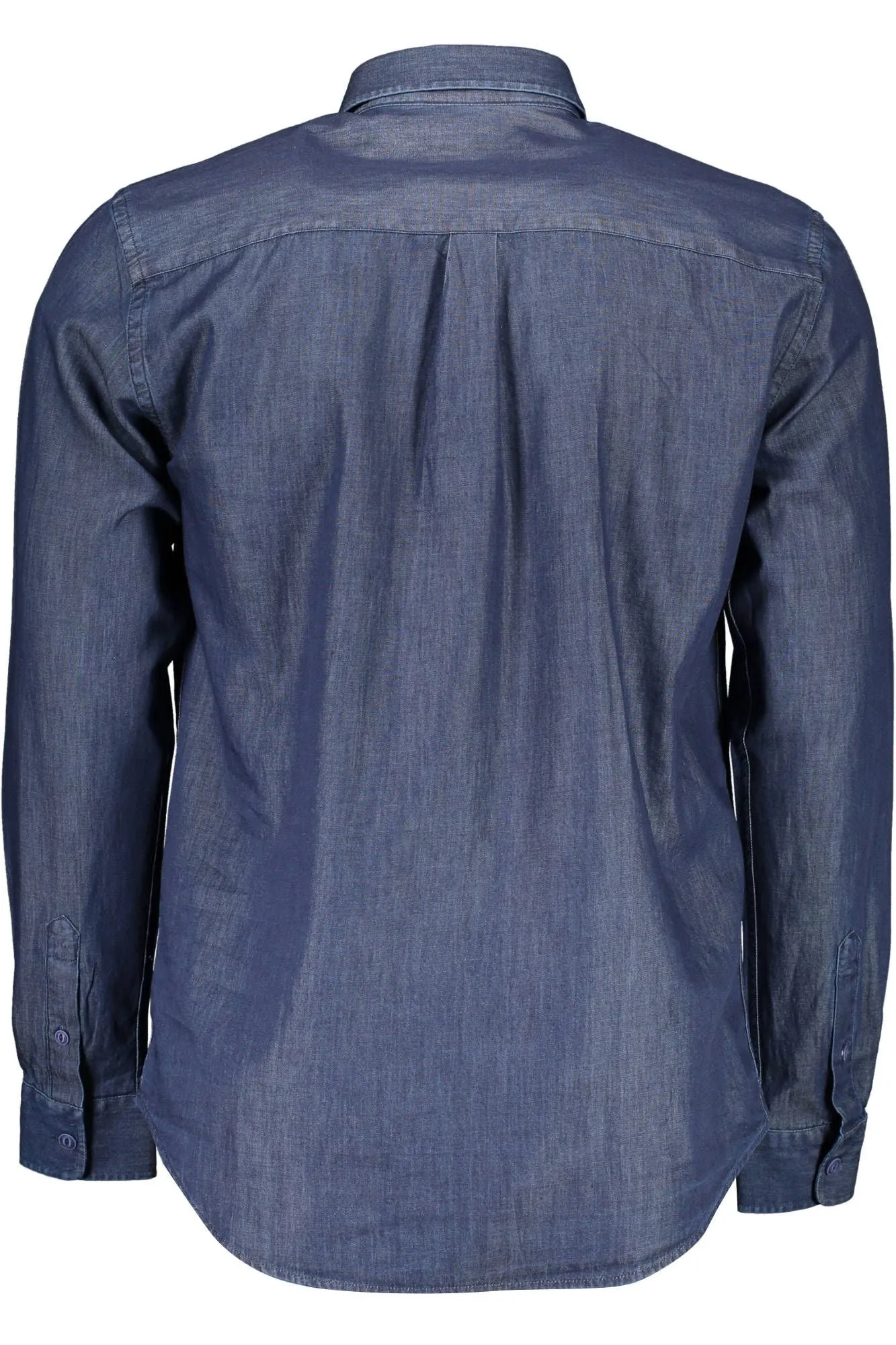 North Sails Blue Cotton Men Shirt