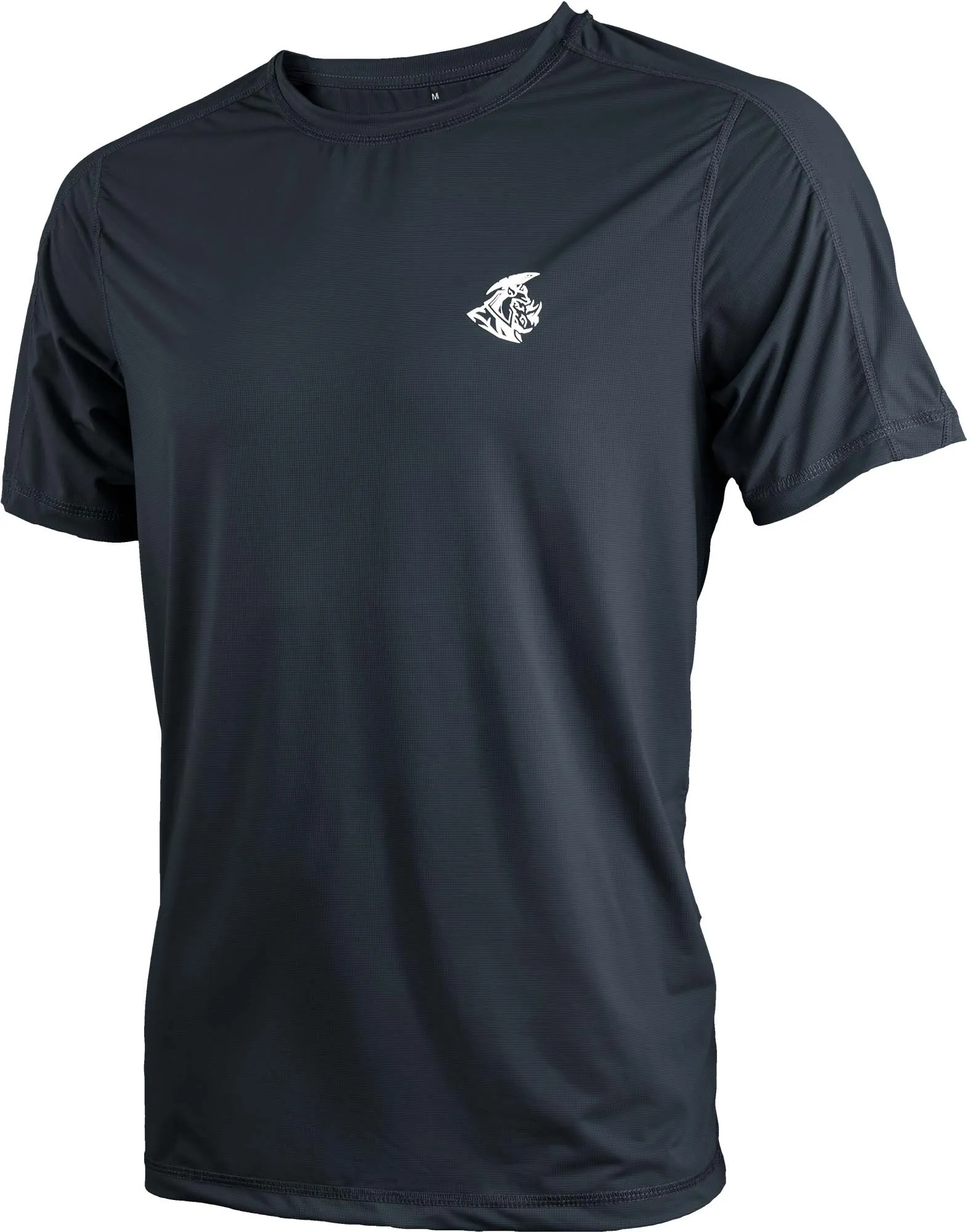 Nylon Short Sleeve Athletic Shirt 1pk Black