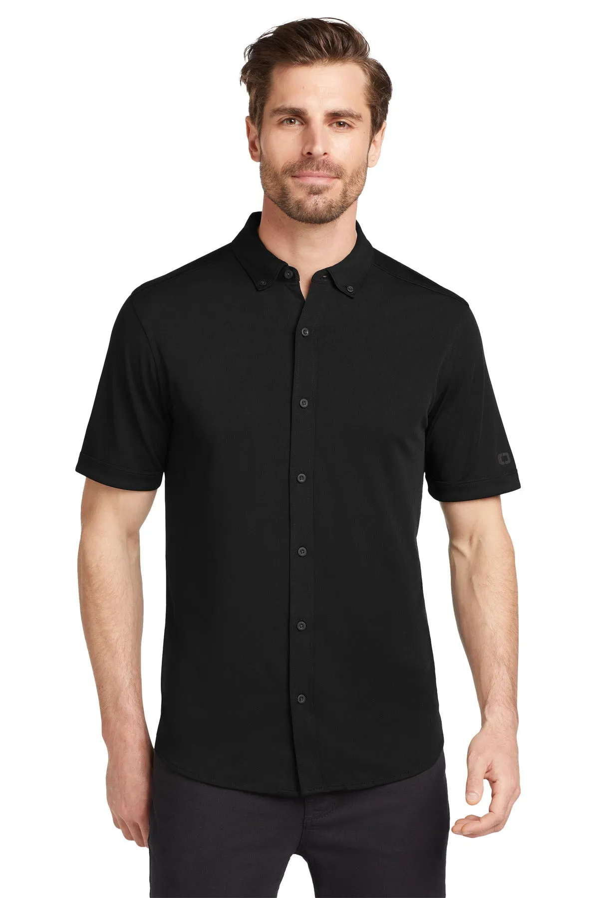 OGIO Gravitate Full-Button Polo OG141