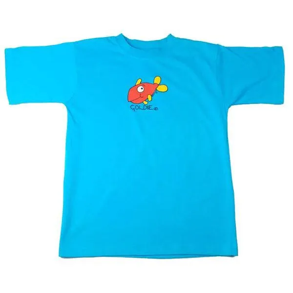 Ozi Varmints Cotton Solid T-Shirt - Goldie