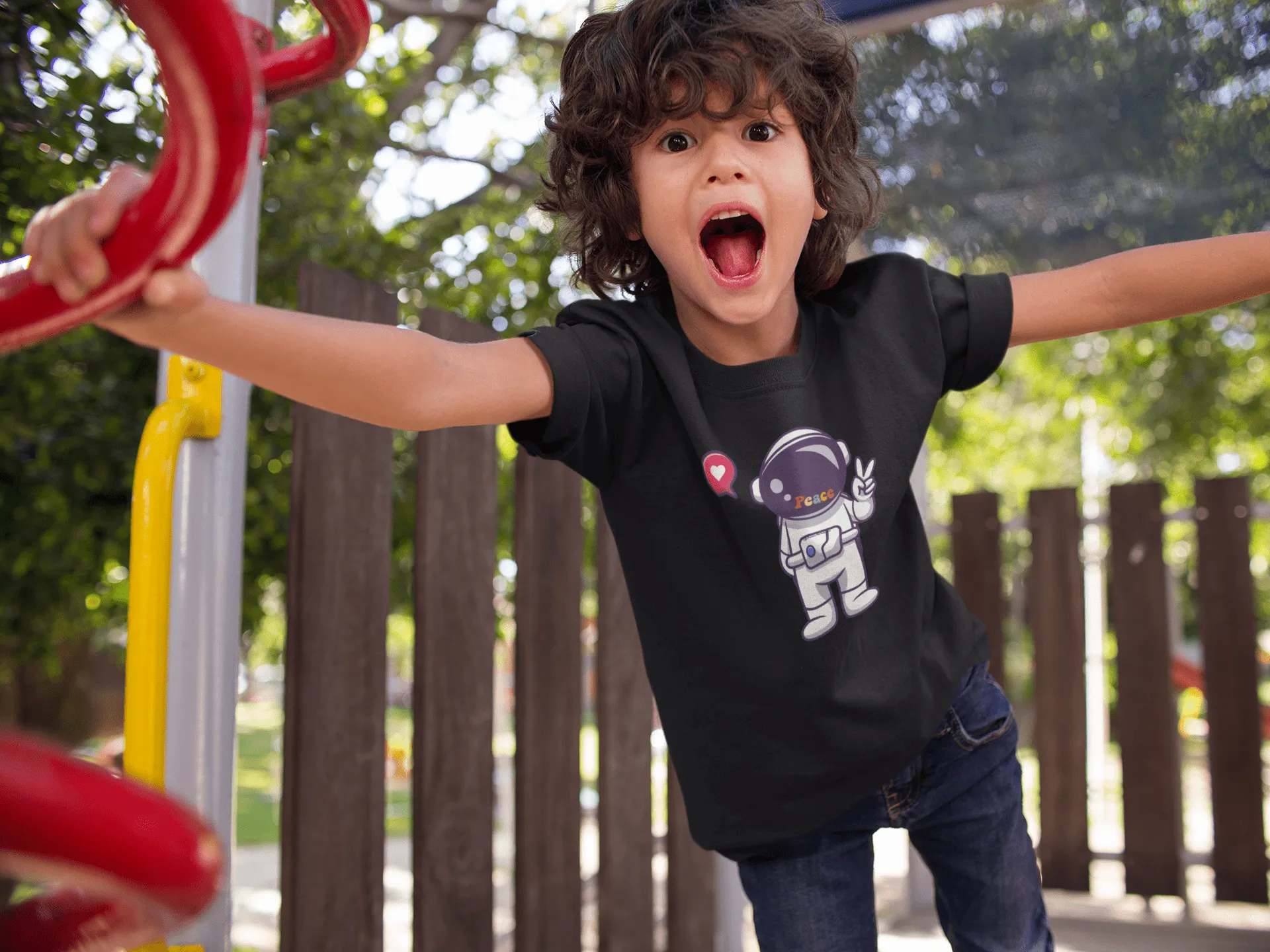 Peace Astronaut Youth T-shirt