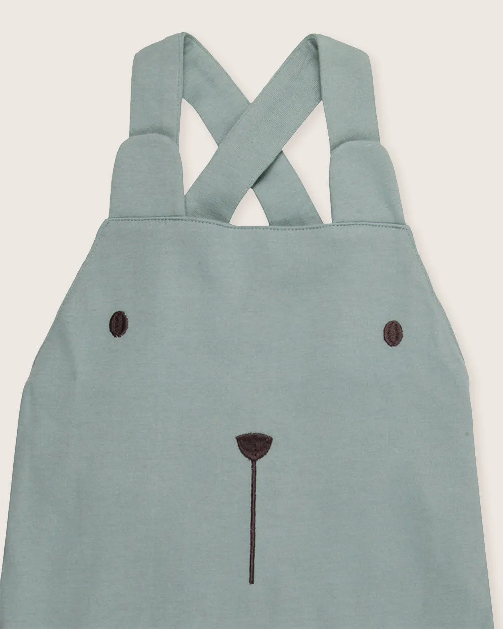Pond Bear Character Shortie Dungaree