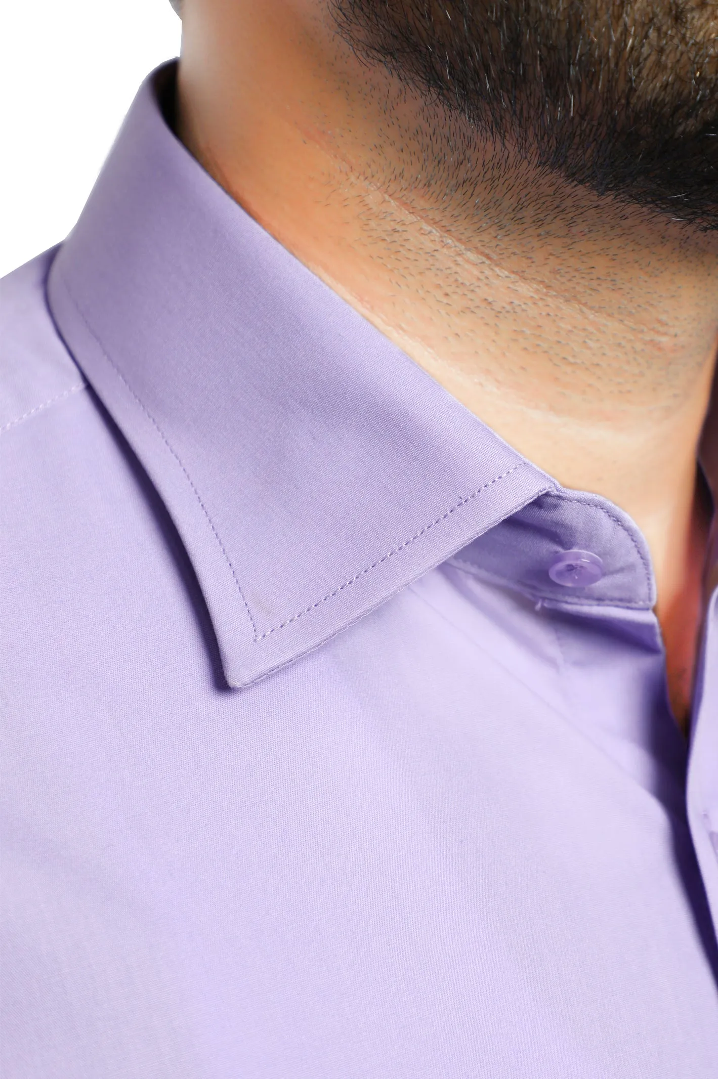 Purple Plain Formal Shirt