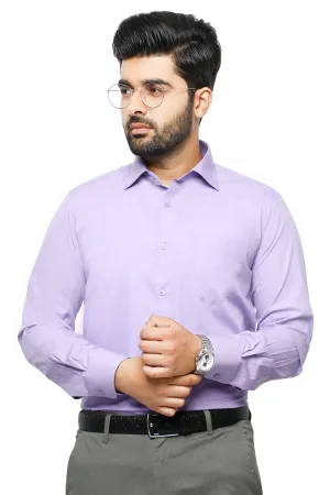 Purple Plain Formal Shirt