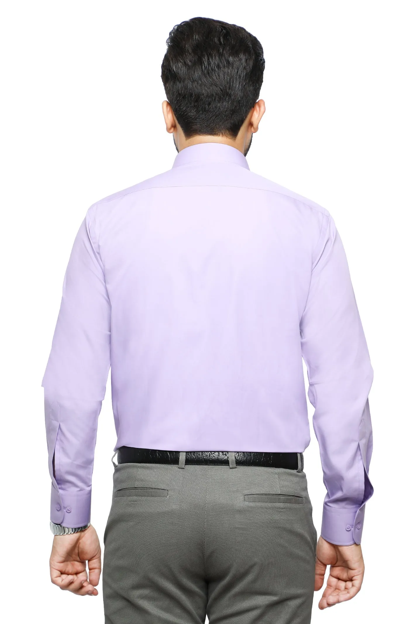 Purple Plain Formal Shirt