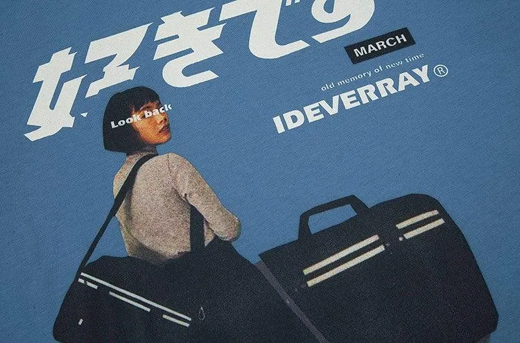 "Look Back" Oversized Tee