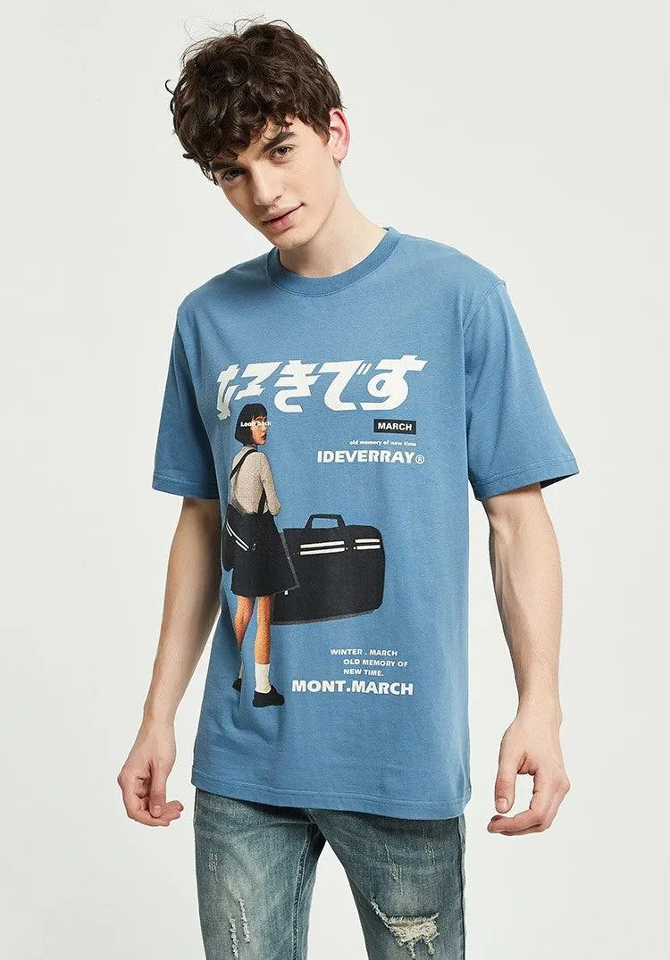 "Look Back" Oversized Tee