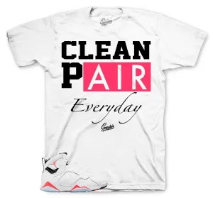 Retro 7 Infrared Clean Pair Shirt
