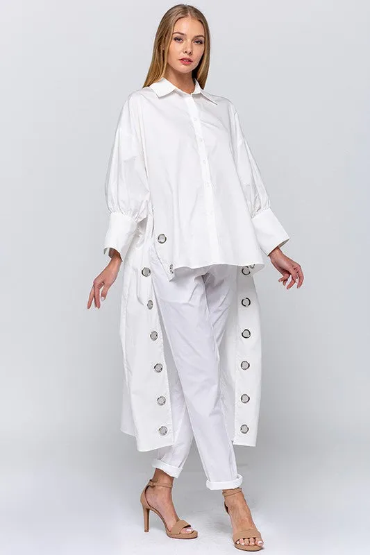 Ring Me Up Oversized  Shirt (More Colors)